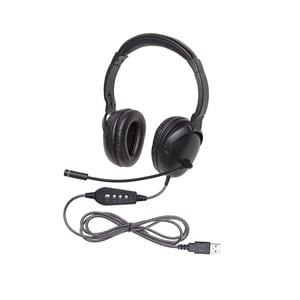 Califone NeoTech Plus 1017MUSB Headset - Stereo - USB - Wired - 32 Ohm - 20 Hz - 20 kHz - Over-the-head - Binaural - Circu