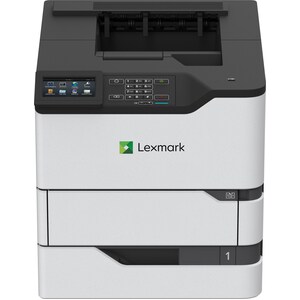 Lexmark MS820e MS822de Desktop Laser Printer - Monochrome - 52 ppm Mono - 1200 x 1200 dpi Print - Automatic Duplex Print -