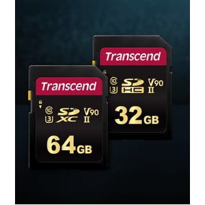 Transcend TS32GSDC700S 32 GB Class 10/UHS-II (U3) V90 SDHC - 25 Pack - 285 MB/s Read - 180 MB/s Write - 5 Year Warranty