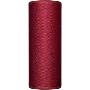 Ultimate Ears MEGABOOM 3 Portable Bluetooth Speaker System - Red - 60 Hz to 20 kHz - 360° Circle Sound - Battery Rechargeable