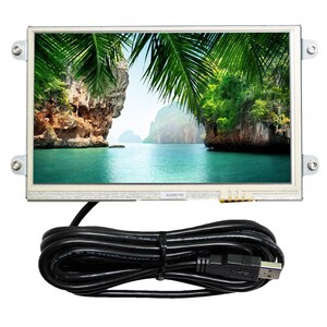 Mimo Monitors UM-760RK-OF 7" Open-frame LCD Touchscreen Monitor - 16:9 - 7" Class - Resistive - 1024 x 600 - WSVGA - 250 N