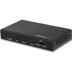 StarTech.com Splitter HDMI - de 2 Puertos - 4K 60Hz - Divisor HDMI 1 Entrada 2 Salidas - Splitter HDMI de 2 Salidas - Divi