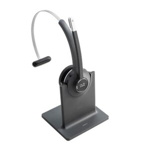 Cisco 561 Wireless Over-the-head Mono Headset - Monaural - Supra-aural - 9144 cm - DECT - 48 kHz - Uni-directional Microphone