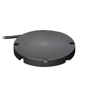 Logitech Mic Pod Hub - 10.2 cm Width x 10.2 cm Depth x 1.6 cm Height - Black