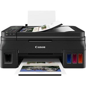 Canon PIXMA G G4411 Wireless Inkjet Multifunction Printer - Colour - Copier/Fax/Printer/Scanner - 4800 x 1200 dpi Print - 