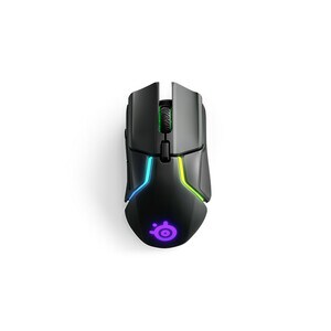 SteelSeries Rival 650 Mouse - TrueMove3+ - Wireless - Radio Frequency - Black - USB - 12000 dpi - Scroll Wheel - 7 Button(