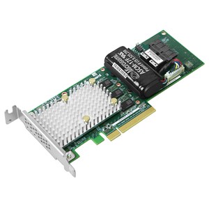 Microchip SmartRAID 3162-8i /e SAS Controller - 12Gb/s SAS - PCI Express 3.0 x8 - 2 GB - Plug-in Card - RAID Supported - 0