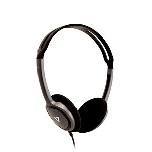 V7 HA310-2EP Wired Over-the-head Binaural Stereo Headphone - Black - Supra-aural - 32 Ohm - 1.80 m Cable - Mini-phone (3.5mm)