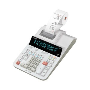 Casio DR-270R Printing Calculator - 4.8 lps - Two-color Printing, Large Display, Easy-to-read Display, Heavy Duty, Durable