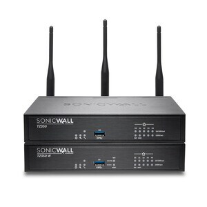 SonicWall TZ350W Network Security/Firewall Appliance - 5 Port - 1000Base-T - Gigabit Ethernet - Wireless LAN IEEE 802.11ac