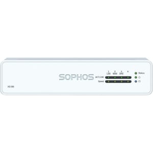 Sophos XG 86 Network Security/Firewall Appliance - 4 Port - 1000Base-T, 1000Base-X - Gigabit Ethernet - AES (256-bit) - 4 