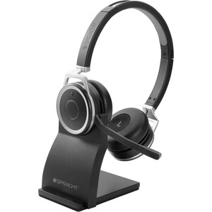 Spracht ZUMBT Prestige Wireless Headset - Stereo - Wireless - Bluetooth - 33 ft - Over-the-head - Binaural - Noise Cancell
