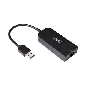 Club 3D USB 3.2 Gen1 Type A To RJ45 2.5Gb Adapter - USB 3.2 (Gen 1) Type A - 1 Port(s) - 1 - Twisted Pair - 2.5GBase-T - P