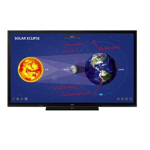 Sharp AQUOS BOARD PN-C861H Interactive Whiteboard - 86" - Touch-on - Infrared - 4 Users Supported - 74.63" x 41.94" Active