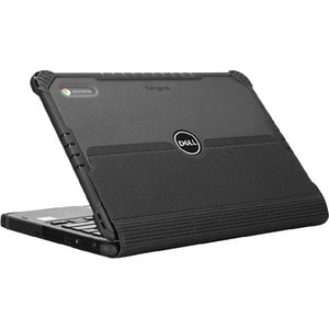 Targus 11.6" Commercial-Grade Form-Fit Cover for Dell Chromebook 3100 (2-in-1) - For Dell Chromebook - Black - Bump Resist