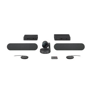 Logitech RALLY PLUS Premier Modular Video Conferencing System for Large Rooms