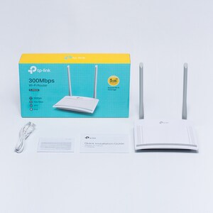 Router inalámbrico TP-Link TL-WR820N - IEEE 802.11n - Ethernet - 2.40GHz Banda ISM(2 x Externo) - 37.50MB/s Velocidad Inal