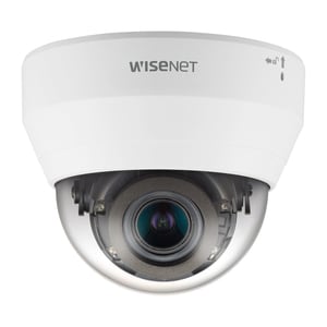 Wisenet QND-6082R 2 Megapixel Full HD Network Camera - Monochrome, Color - Dome - 65.62 ft Infrared Night Vision - H.265, 