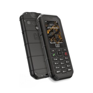 Caterpillar B26 Feature Phone - 6.1 cm (2.4") QVGA 320 x 240 - 208 MHz - 2G - Black - Bar - Spreadtrum SC6531F SoC - 2 SIM