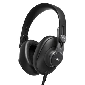 AKG K361 Over-Ear, Closed-Back, Foldable Studio Headphones - Stereo - Black - Mini-phone (3.5mm) - Wired - Bluetooth - 32 