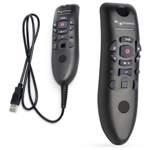 Nuance PowerMic III Wired Microphone - 9 ft - Mono - 20 Hz to 16 kHz - Uni-directional - Handheld - USB
