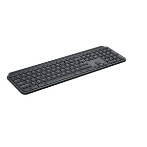 Logitech MX Keys Keyboard - Wireless Connectivity - USB Interface - English (US) - Bluetooth/RF - 10 m - 2.40 GHz - Deskto