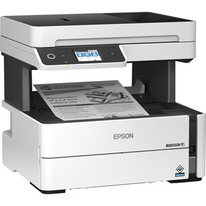 Epson WorkForce ST-M3000 Monochrome Multifunction Supertank Printer. Cartridge Free MFP with ADF & Fax Inkjet copier/Fax/S