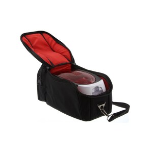 Badgy Carrying Case Portable Printer - Black, Red - 200 mm Height x 380 mm Width x 200 mm Depth - 1 Pack