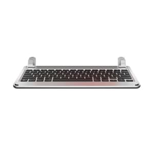 Brydge BRY80012 Keyboard/Cover Case for 25.9 cm (10.2") Apple iPad (7th Generation), iPad (8th Generation) Tablet - Silver
