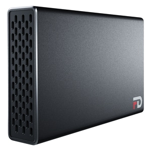 Fantom Drives FD DUO - Portable 2 Bay SSD RAID Enclosure - USB 3.2 Gen 2 Type-C - Black - Made with High Quality Aluminum 