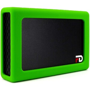 Fantom Drives FD DUO - Portable 2 Bay SSD RAID Enclosure Silicone Bumper Add-On - Green - (DMR000ERG) - DUO Portable SSD R