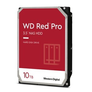Western Digital Red Pro WD102KFBX 10 TB Hard Drive - 3.5" Internal - SATA (SATA/600) - Conventional Magnetic Recording (CM