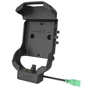 RAM Mounts Form-Fit Powered Cradle for Zebra TC70, 72, 75 & 77 - Docking - Mobile Computer - Charging Capability - TAA Com