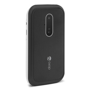 Doro 6620 Feature Phone - QVGA 320 x 240 - 3G - Black - Flip - 1 SIM Support - Rear Camera: 3 Megapixel - 800 mAh Battery