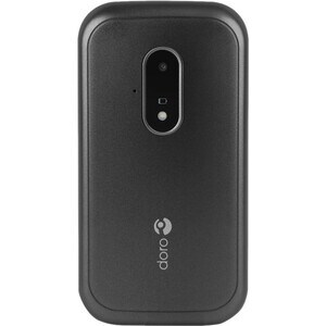 Doro 7030 Feature Phone - QVGA 320 x 240 - 4G - Black - Flip - SIM-free - Rear Camera: 3 Megapixel - 1350 mAh Battery
