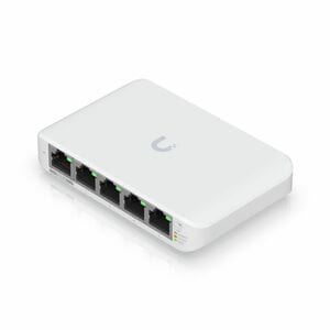 Ubiquiti USW-Flex-Mini Ethernet Switch - 5 Ports - Manageable - 2 Layer Supported - Twisted Pair - Desktop - 1 Year Limite
