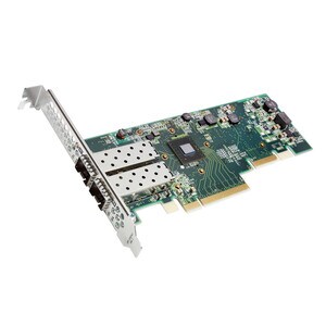 Xilinx XtremeScale SFN8522-PLUS Dual-Port 10GbE SFP+ Network Adapter - PCI Express 3.1 x8 - 2 Port(s) - Optical Fiber - 10