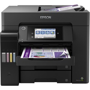 Epson ET-5850 Wireless Inkjet Multifunction Printer - Colour - Copier/Fax/Printer/Scanner - 32 ppm Mono/32 ppm Color Print