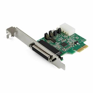 4-port PCI Express RS232 Serial Adapter Card - PCIe RS232 Serial Host Controller Card - PCIe to Serial DB9 Card - 16950 UA