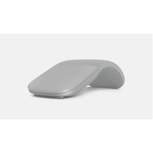 Microsoft Surface Arc Mouse - Bluetooth - BlueTrack - 2 Button(s) - Light Grey - Wireless - 2.40 GHz - 1000 dpi - Scroll P