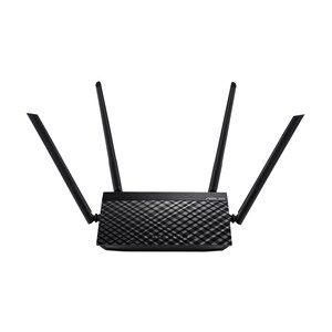 Asus RT-AC1200 V2 IEEE 802.11ac Ethernet Wireless Router - 2.40 GHz ISM Band - 5 GHz UNII Band - 4 x Antenna(4 x External)