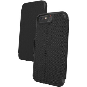 gear4 Oxford Eco Carrying Case (Folio) Apple iPhone 6, iPhone 6s, iPhone 7, iPhone 8, iPhone SE Smartphone - Black - Knock