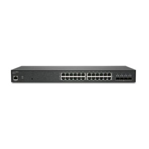 SonicWall Switch SWS14-24 - 28 Ports - Manageable - 2 Layer Supported - Modular - 36 W Power Consumption - Optical Fiber, 