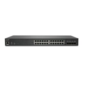 SonicWall Switch SWS14-24FPOE - 28 Ports - Manageable - 2 Layer Supported - Modular - 500.40 W Power Consumption - 410 W P