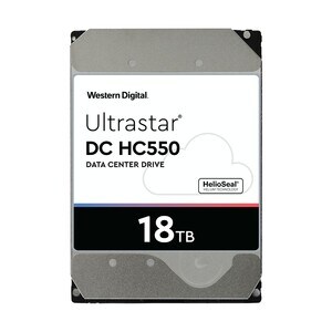 Western Digital Ultrastar DC HC550 18 TB Hard Drive - 3.5" Internal - SATA - 7200rpm - 5 Year Warranty