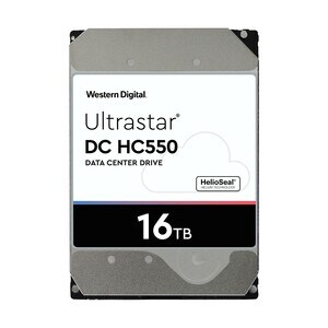 Western Digital Ultrastar DC HC550 0F38462 16 TB Hard Drive - 3.5" Internal - SATA - 7200rpm - 5 Year Warranty