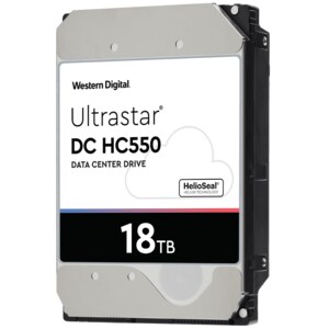 WD Ultrastar DC HC550 18 TB Hard Drive - 3.5" Internal - SAS (12Gb/s SAS) - 7200rpm