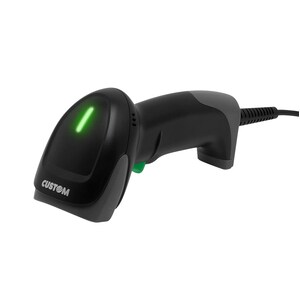Custom Scanranger SR200NM Handheld Barcode Scanner - Cable Connectivity - 1D, 2D - LED
