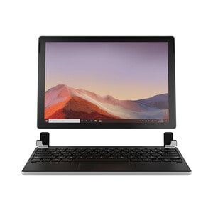Brydge 12.3 Pro+ Keyboard - Wireless Connectivity - Bluetooth - English - Tablet - TouchPad - Windows - Silver