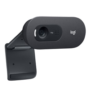 Logitech C505e Webcam - 30 fps - USB - 1280 x 720 Video - Fixed Focus - Widescreen - Microphone - Notebook, Monitor